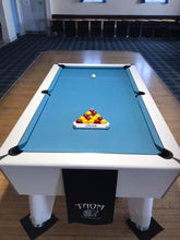 Blackball Slate Bed Pool Table - White - 6FT/7FT - Coin Op Also Available